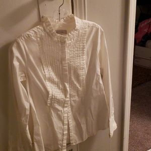 White Button Up Blouse